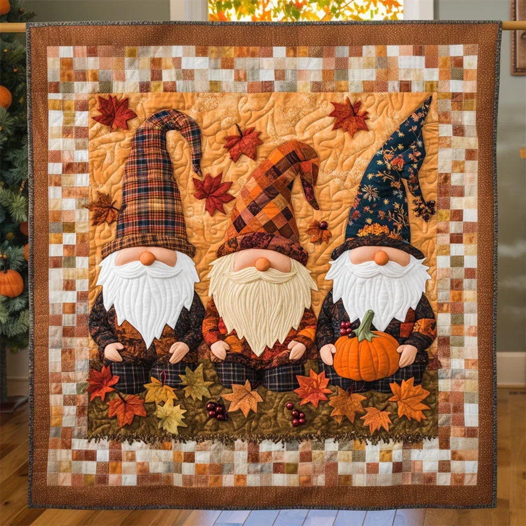 The Gnomewood Quilt Blanket