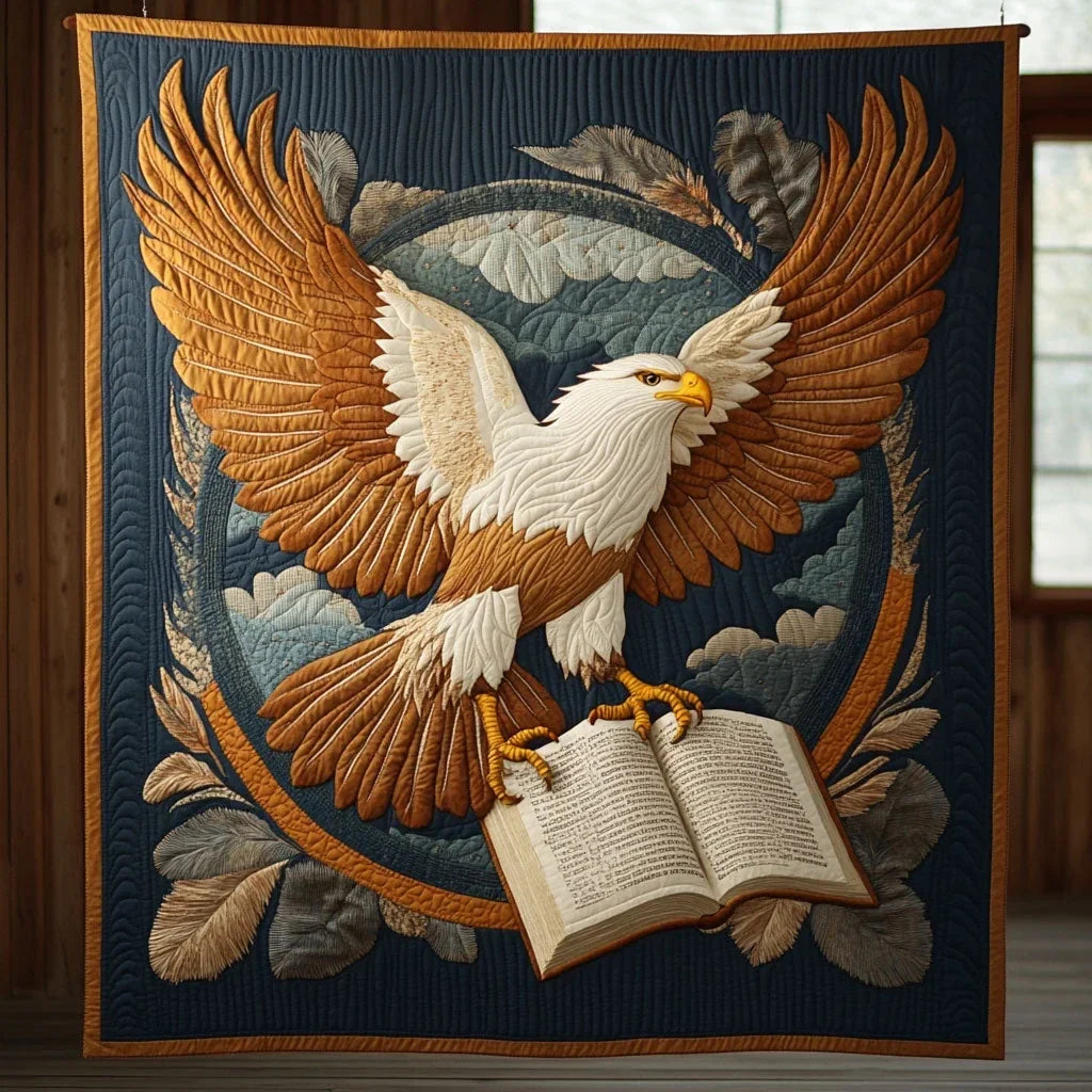 The Knowledge Bearer Quilt Blanket