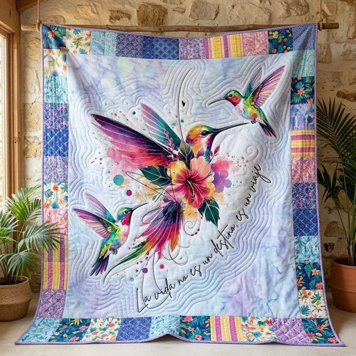 The Life Voyage Quilt Blanket - Quilted Blanket by Wild and Way