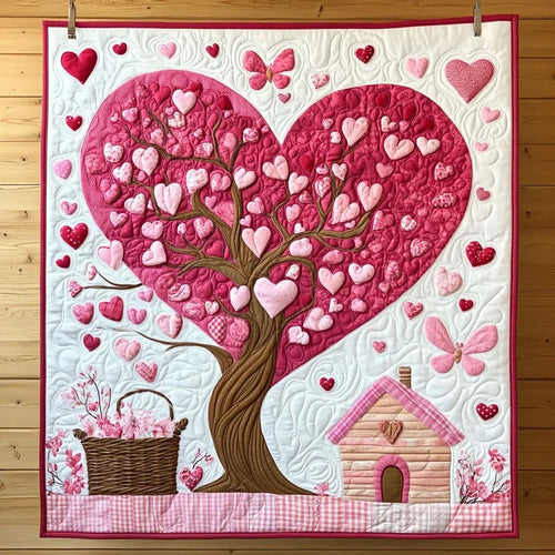 The Loving Tree Quilt Blanket