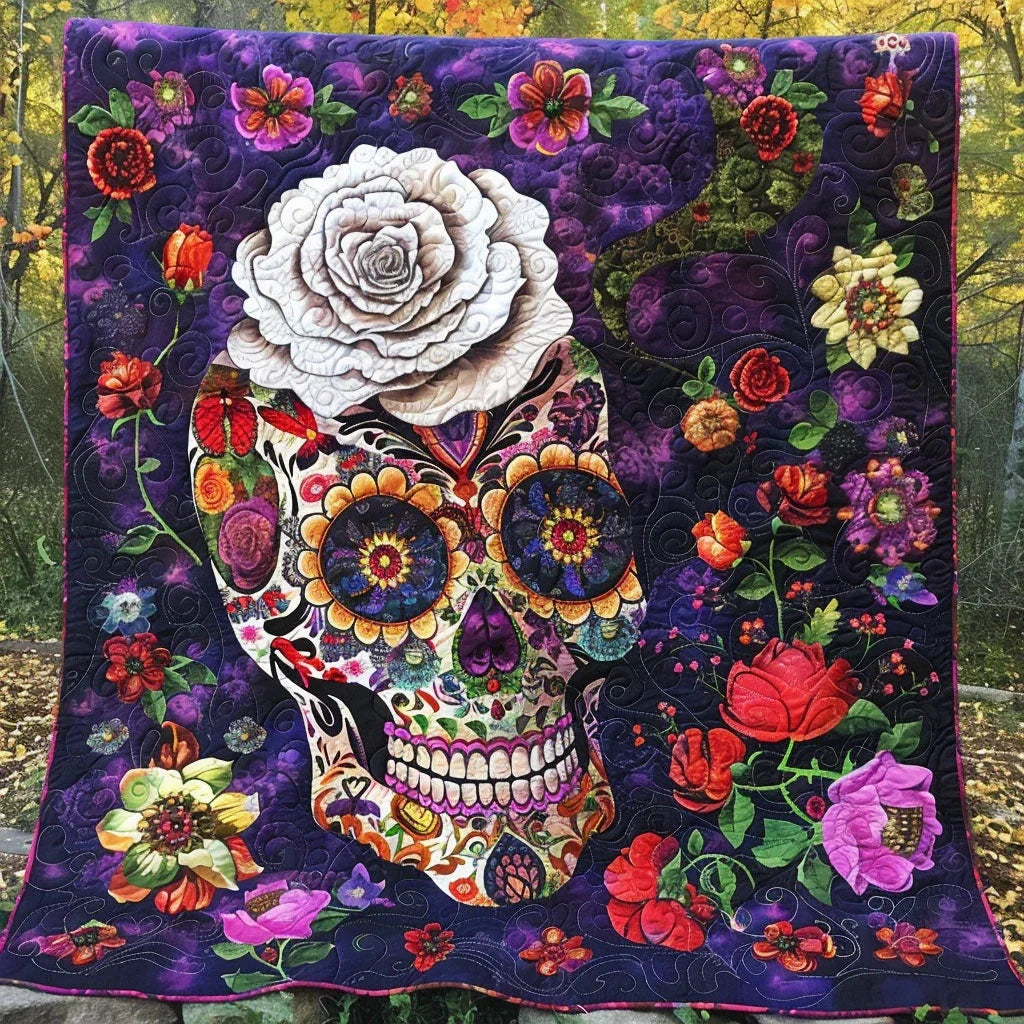 The Memory Bloom Quilt Blanket