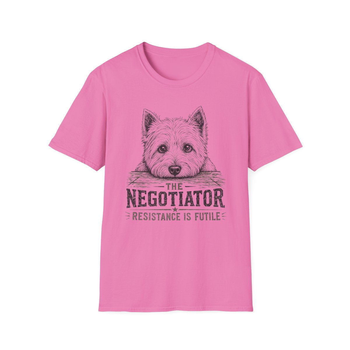 The Negotiator Westie Tee