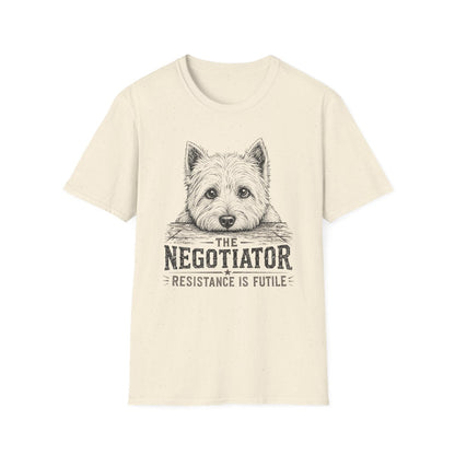 The Negotiator Westie Tee