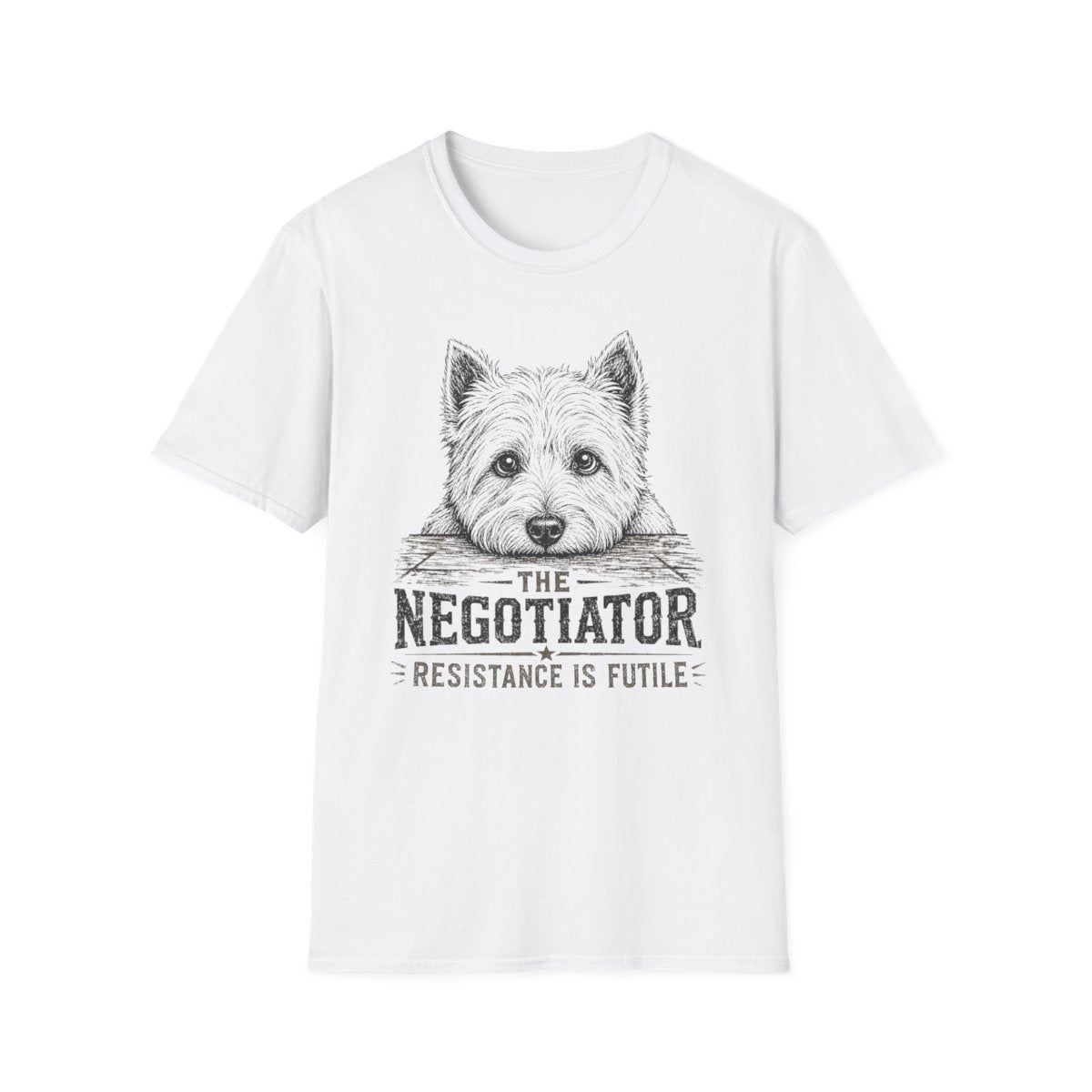 The Negotiator Westie Tee