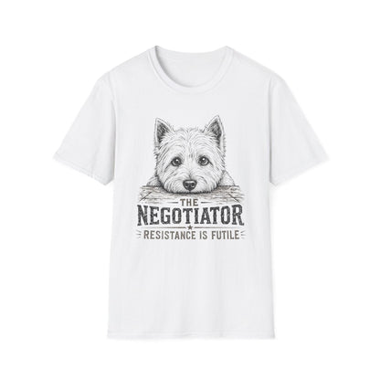 The Negotiator Westie Tee