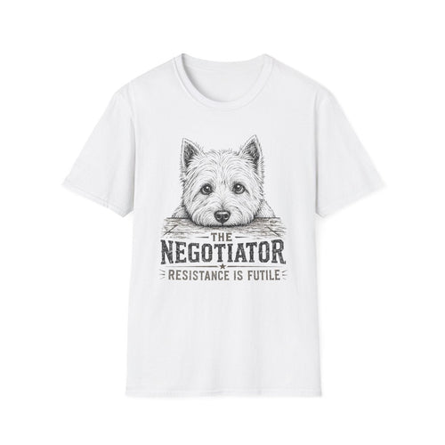 The Negotiator Westie Tee