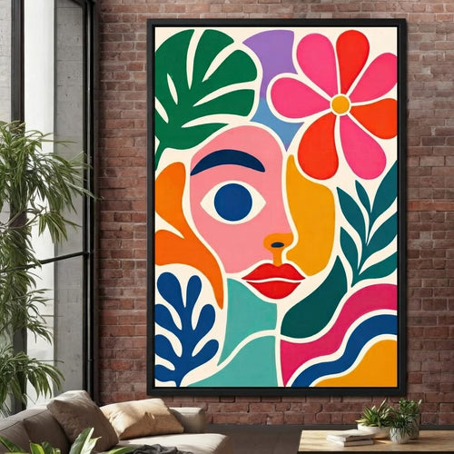 The One Eyed Garden Parade Canvas Wall Art