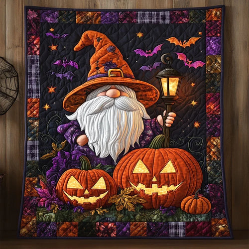The Pumpkin Spell Quilt Blanket