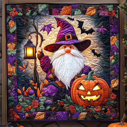 The Pumpkin Spell Quilt Blanket