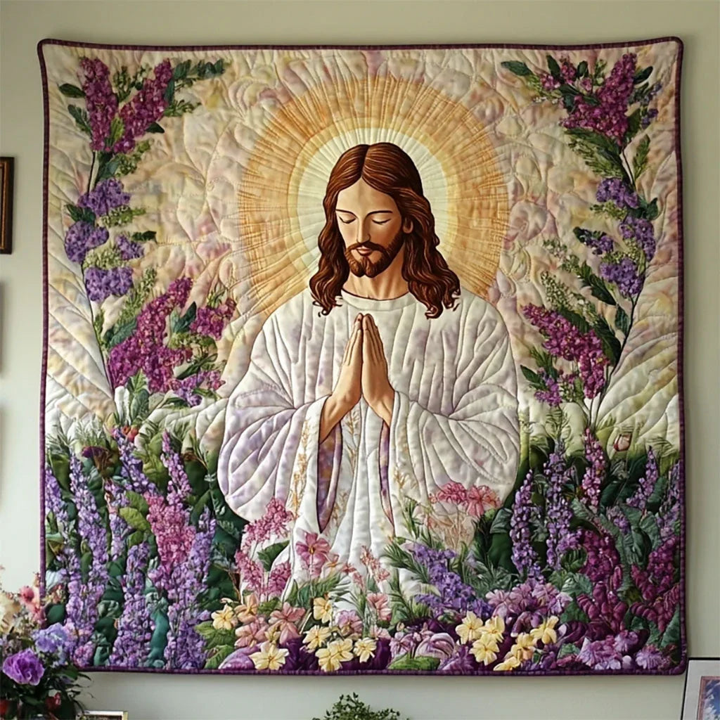 The Shepherd's Prayer Quilt Blanket
