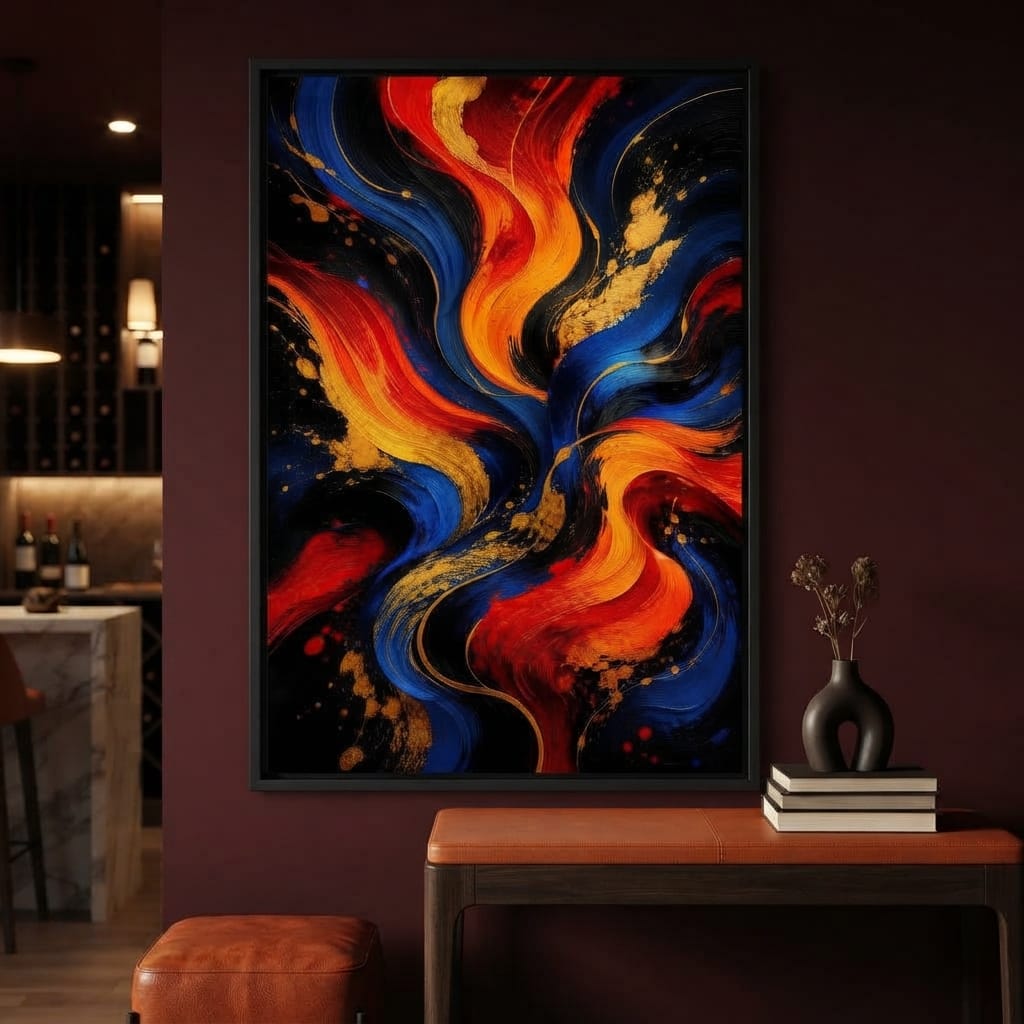 The Soul of the Brush Canvas Wall Art