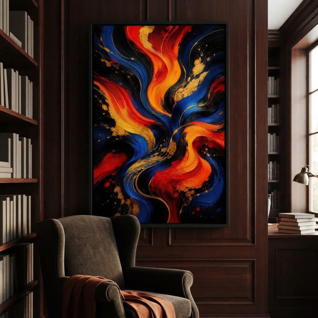 The Soul of the Brush Canvas Wall Art