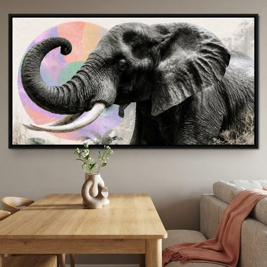 The Weight of Gentle Memories Canvas Wall Art