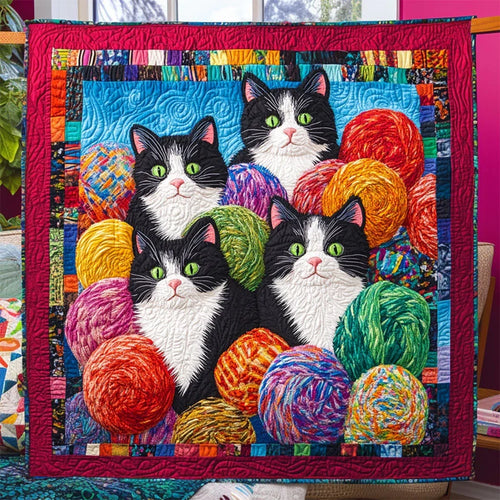 The Yarn Keeper Quilt Blanket