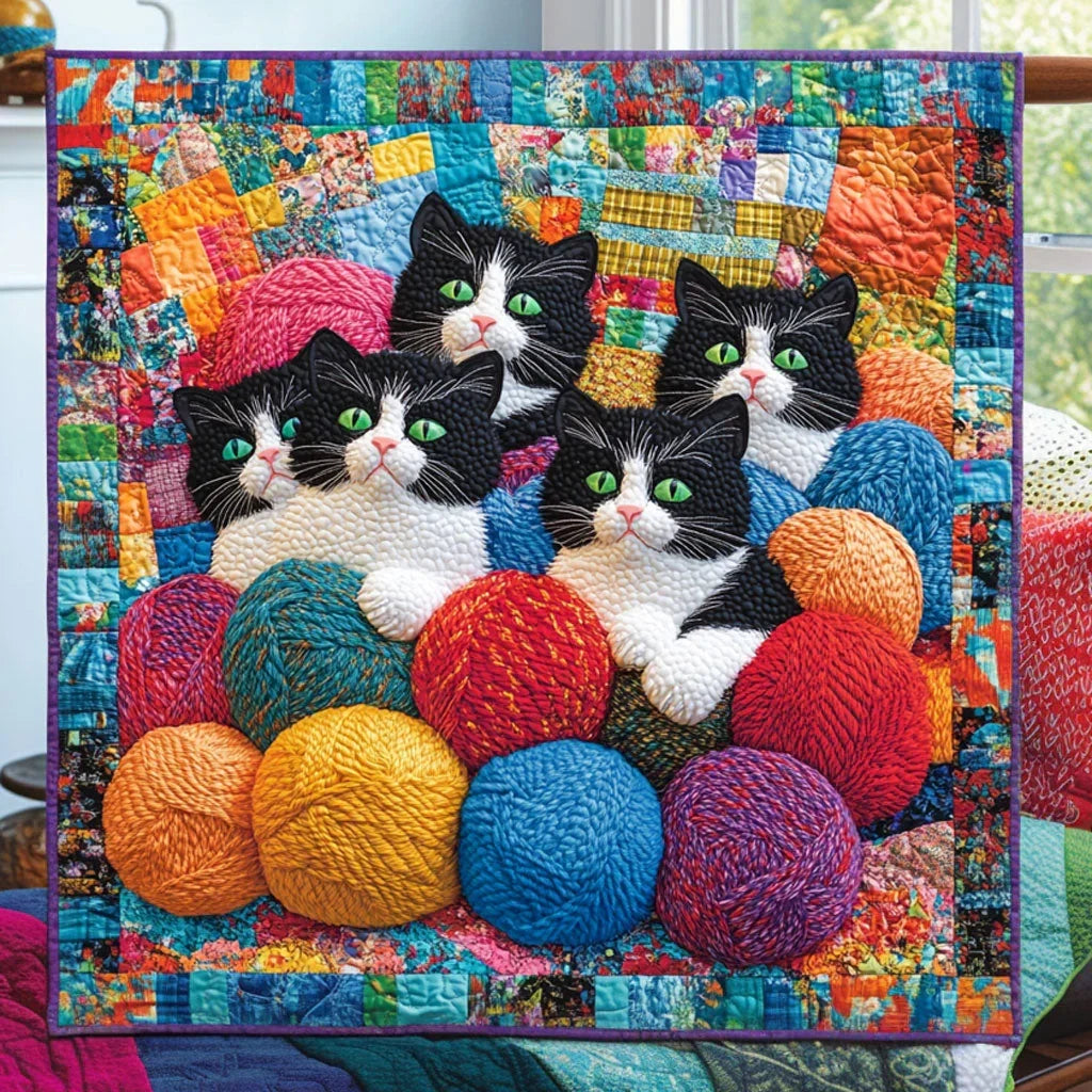 The Yarn Keeper Quilt Blanket