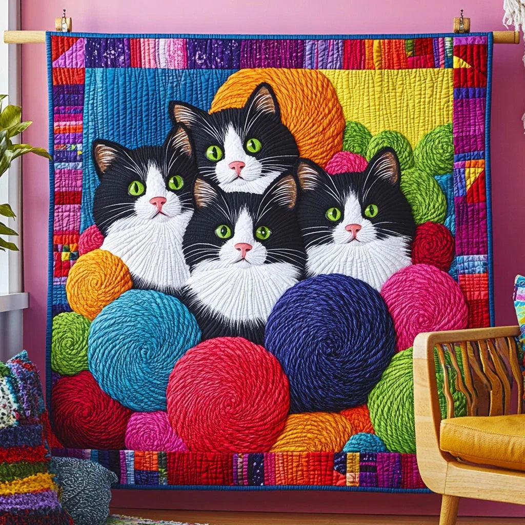 The Yarn Keeper Quilt Blanket