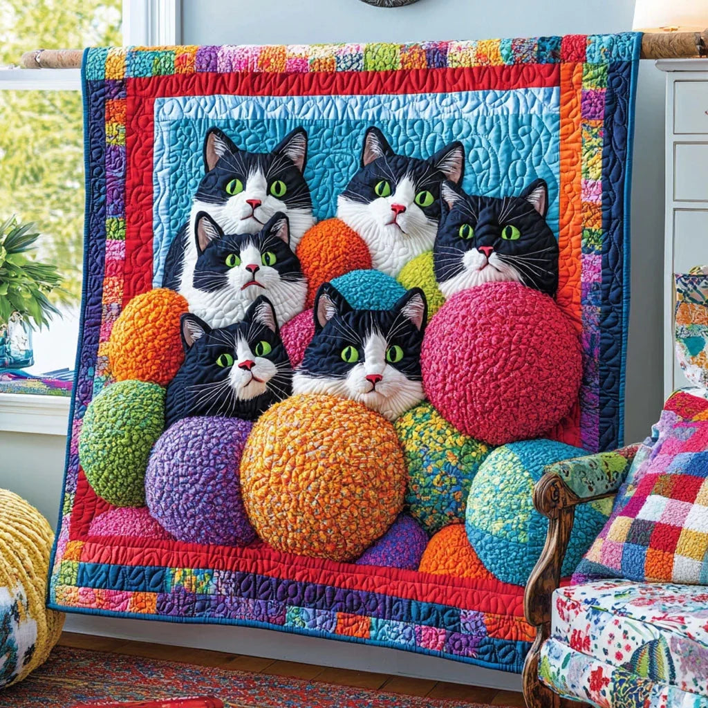 The Yarn Keeper Quilt Blanket