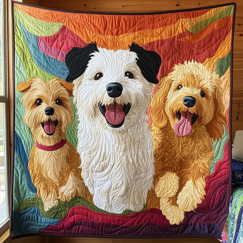 Three Friend Quilt Blanket