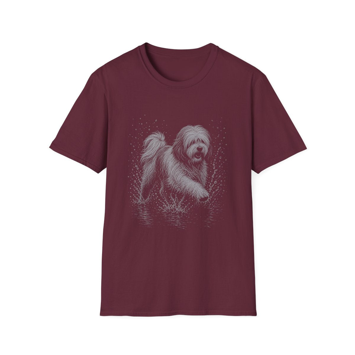 Tibetan Terrier Water Run Tee