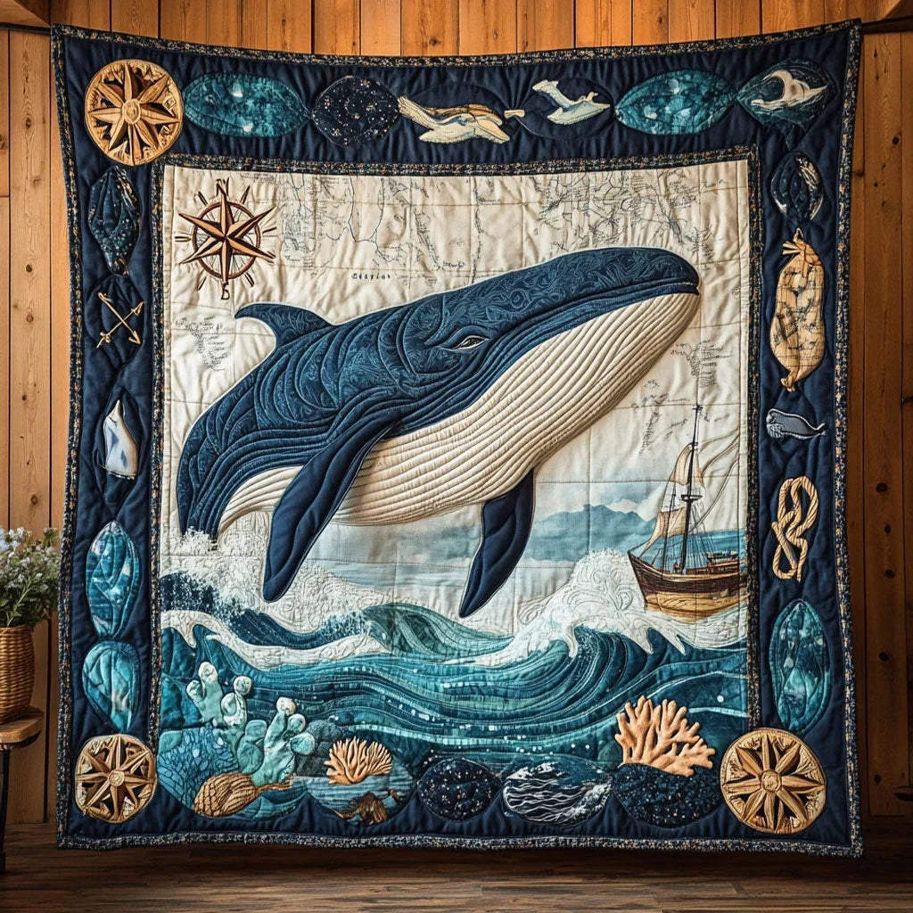 Tidal Legend Quilt Blanket