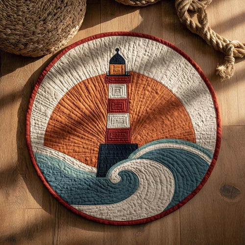 Tidewatch Glow Quilted Round Mat
