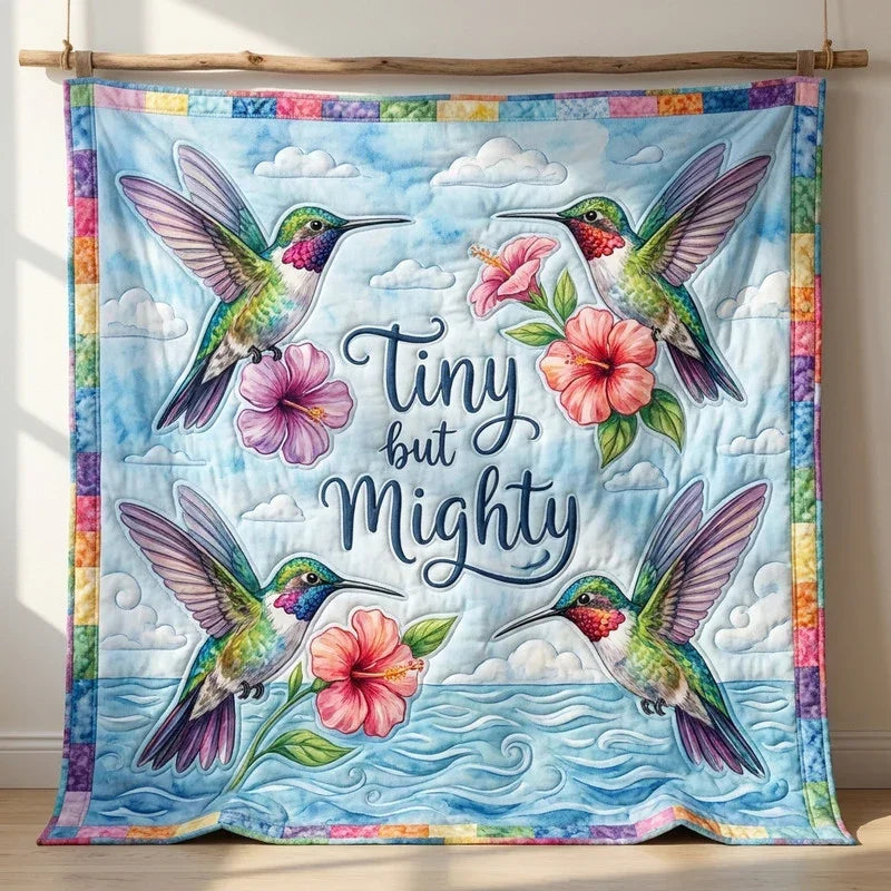 Tiny Mighty Quilt Blanket - Quilted Blanket by Wild and Way