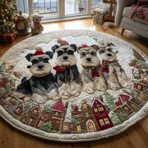 Tiny Protector Quilted Round Mat