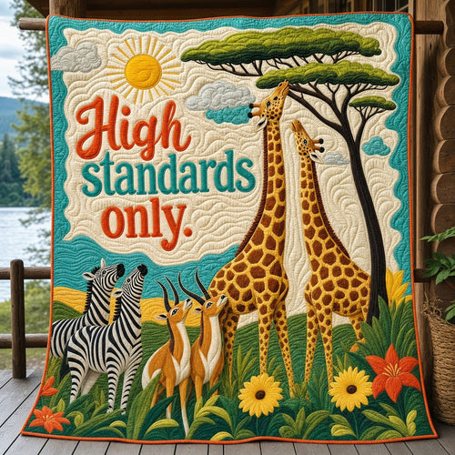 Top Level Quilt Blanket - Quilted Blanket by Wild and Way