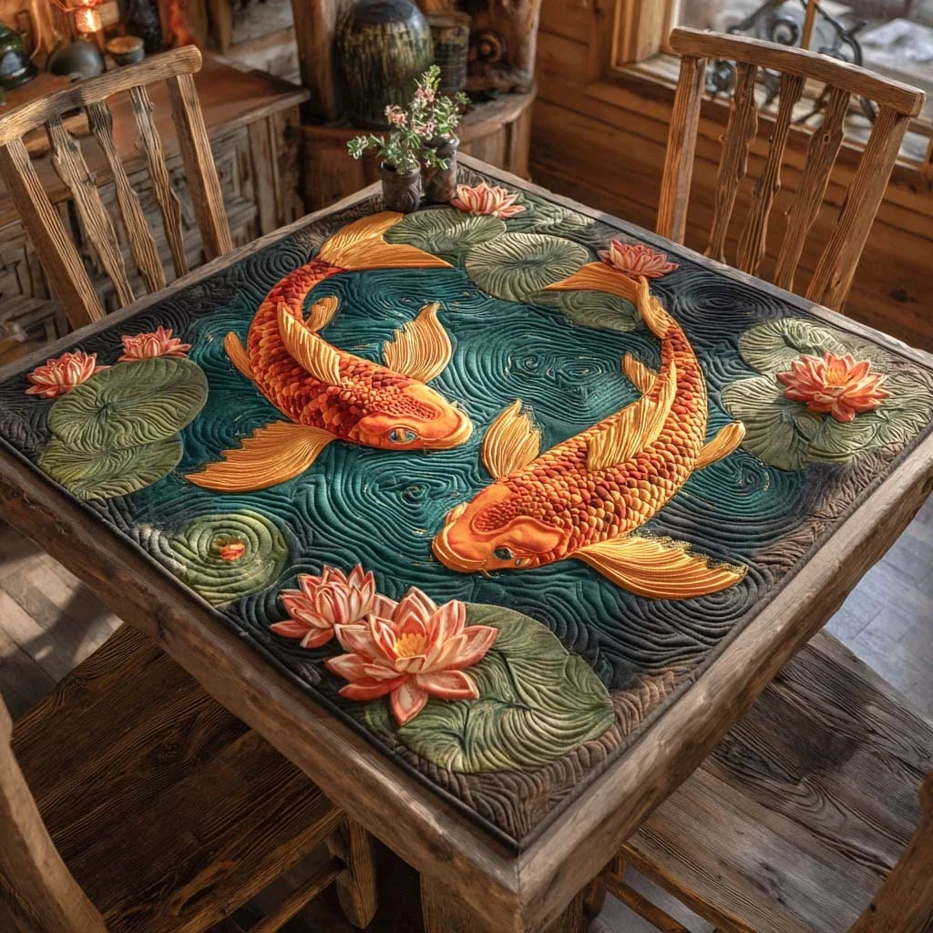 Tranquil Duo Quilted Table Topper