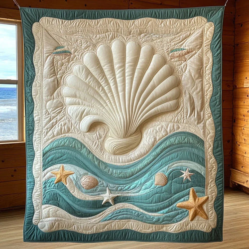 Tranquil Pearl Dream Quilt Blanket