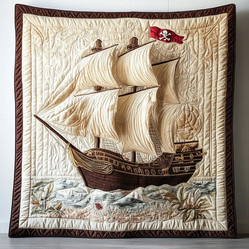 Treasurebound Voyage Quilt Blanket