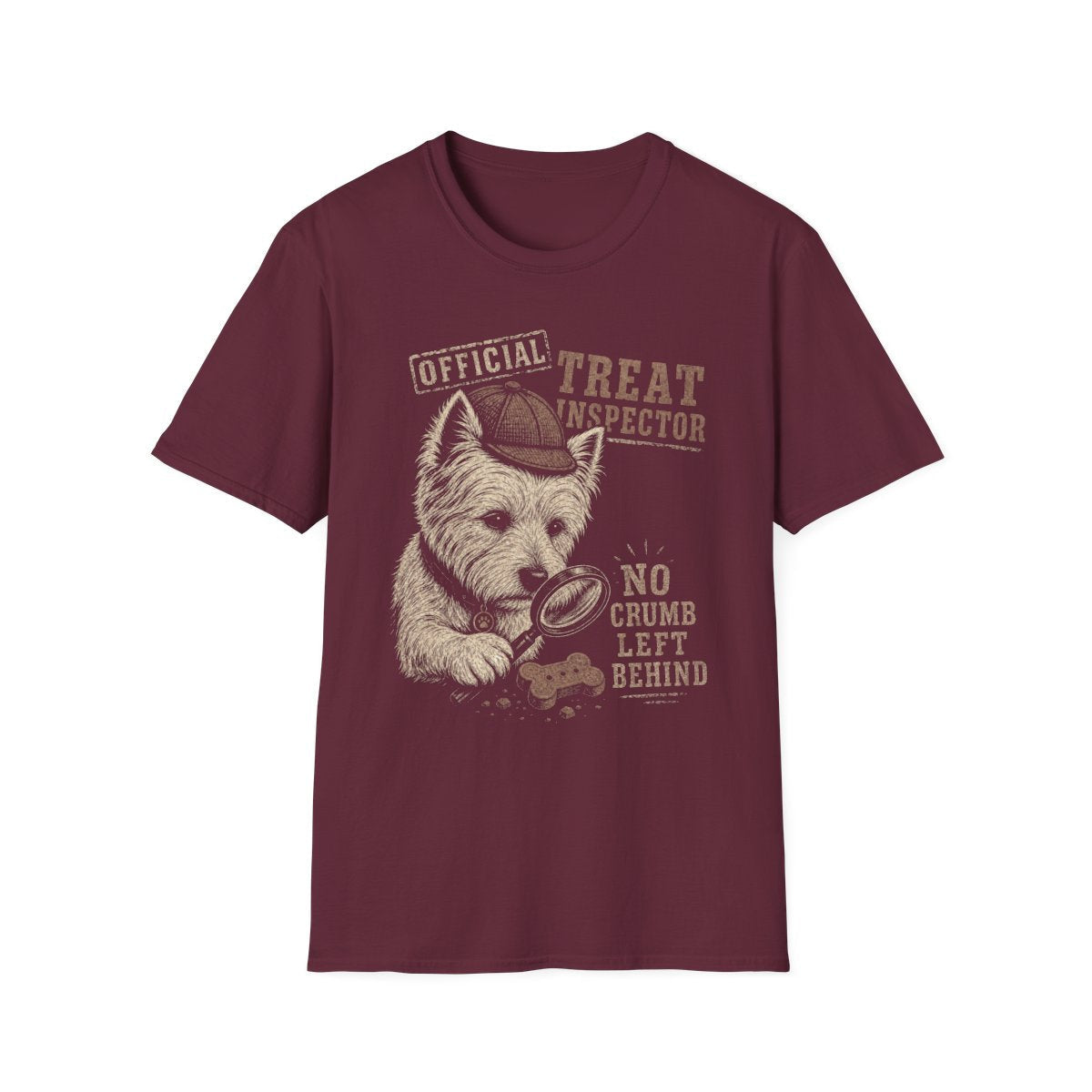 Treat Inspector Westie Tee