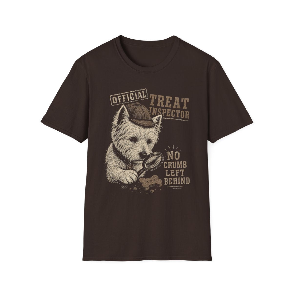 Treat Inspector Westie Tee