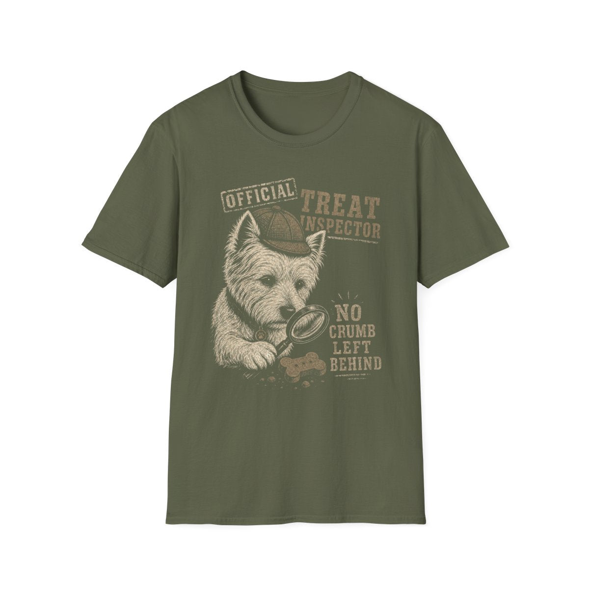 Treat Inspector Westie Tee