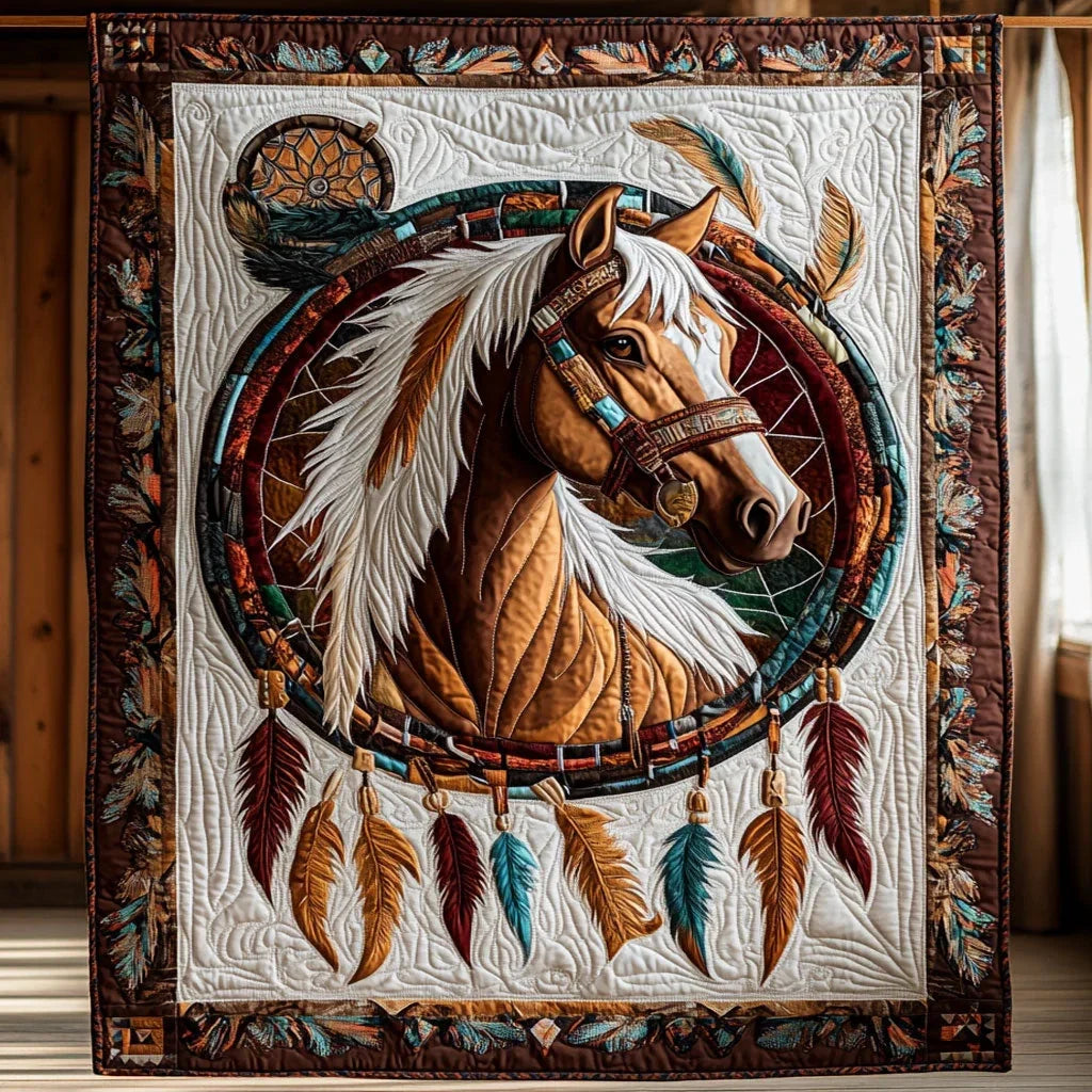 Tribal Grace Quilt Blanket