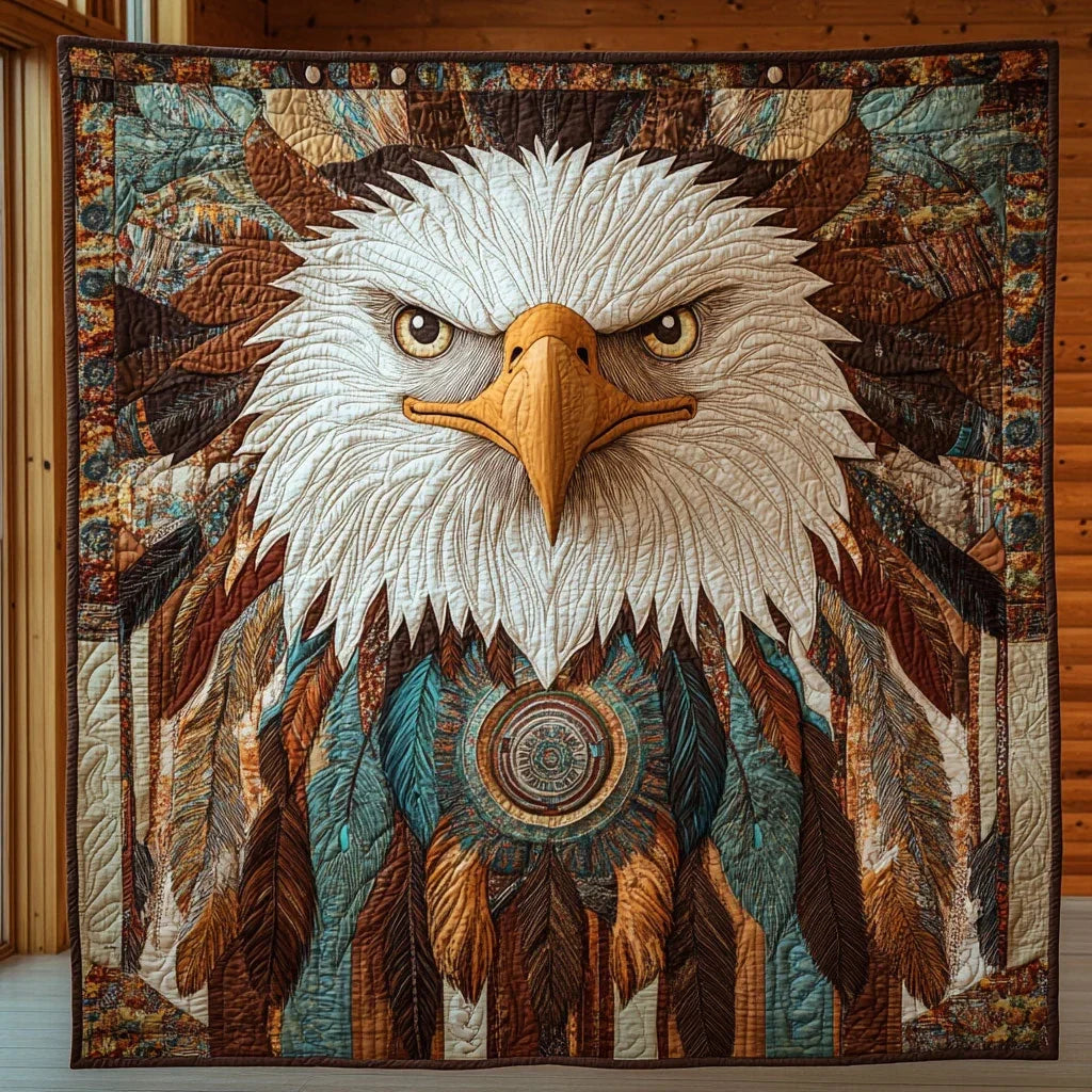 Tribal Spirit Quilt Blanket
