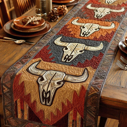 Tribal Spirit Quilted Table Runner