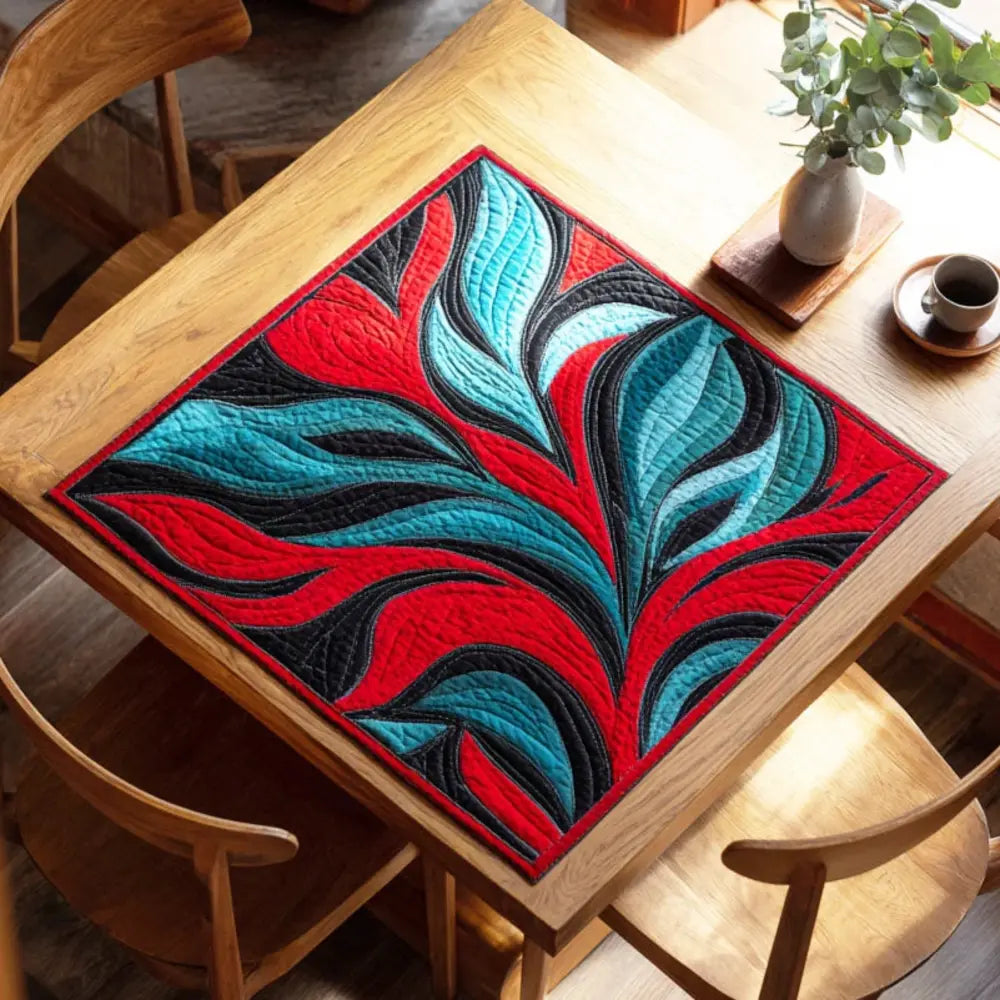 Tribal Weave Quilted Table Topper