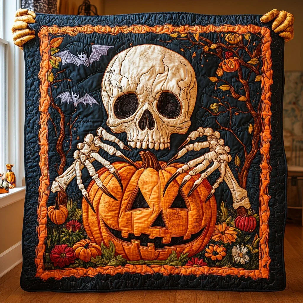 Trick Or Treat Quilt Blanket