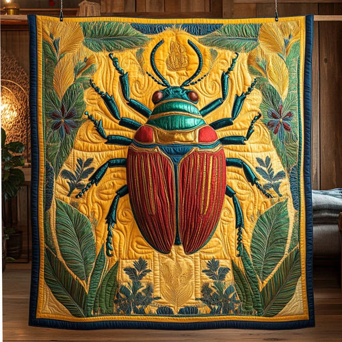 Tropic Armor Quilt Blanket