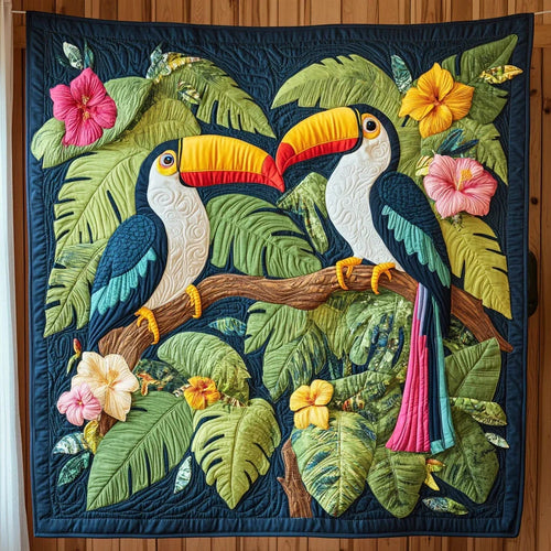Tropic Beak Quilt Blanket