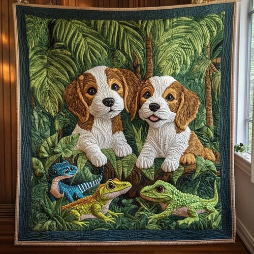 Tropic Tails Quilt Blanket
