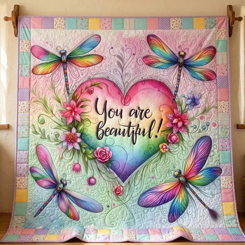 Truly Beautiful Quilt Blanket - Quilted Blanket by Wild and Way