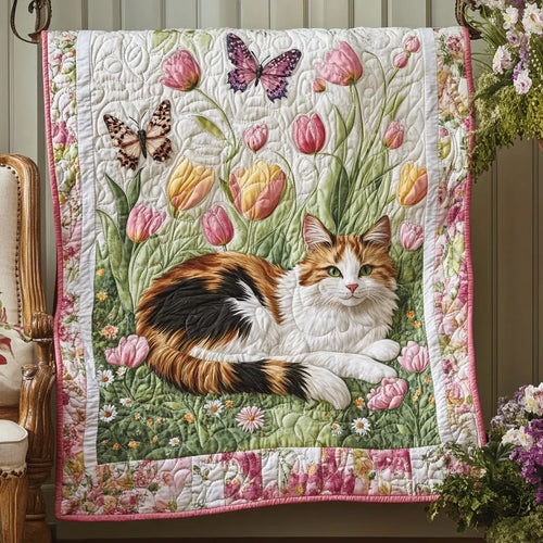 Tulip Whiskers Quilt Blanket