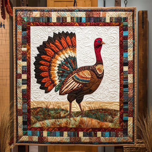 Turkey Track Quilt Blanket