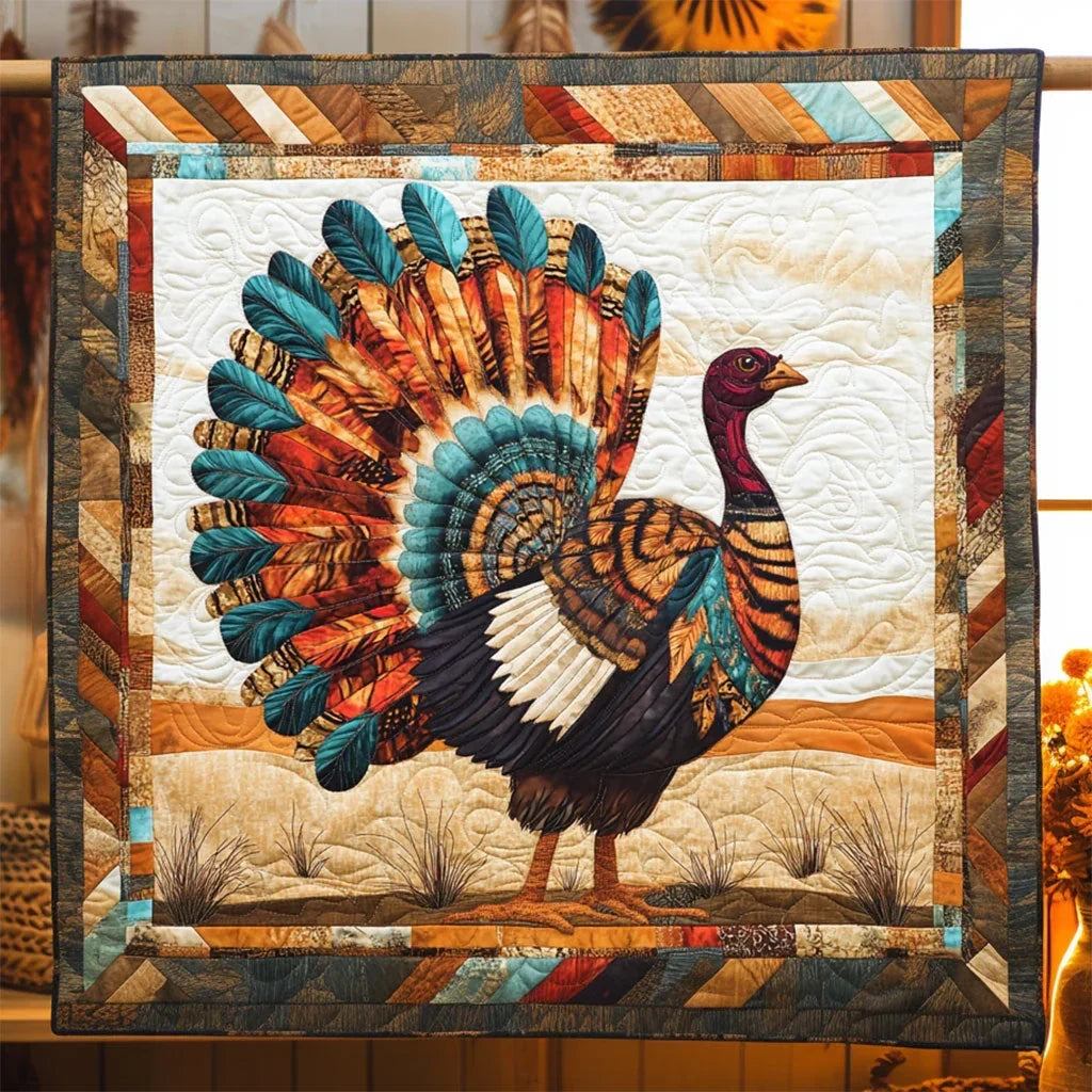 Turkey Track Quilt Blanket