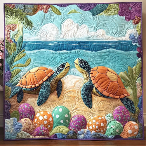Turtle Nest Quilt Blanket