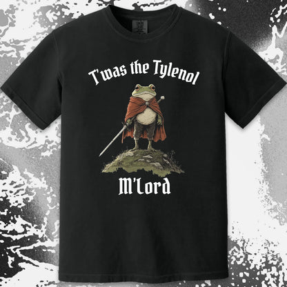 Twas the Tylenol M'Lord Frog Knight Shirt (view 12)