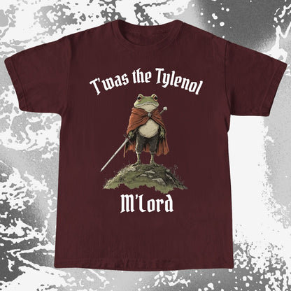 Twas the Tylenol M'Lord Frog Knight Shirt (view 8)