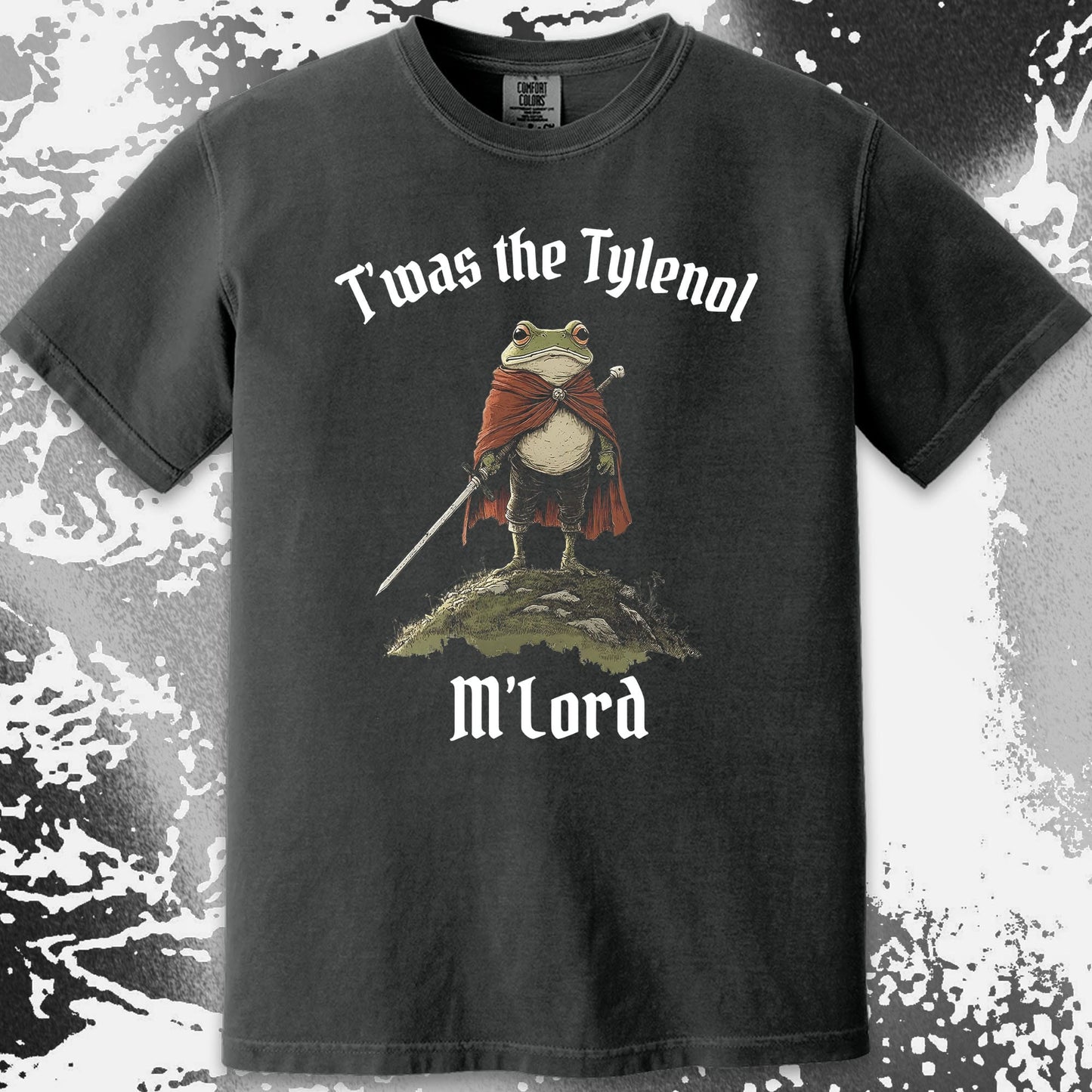 Twas the Tylenol M'Lord Frog Knight Shirt (view 13)